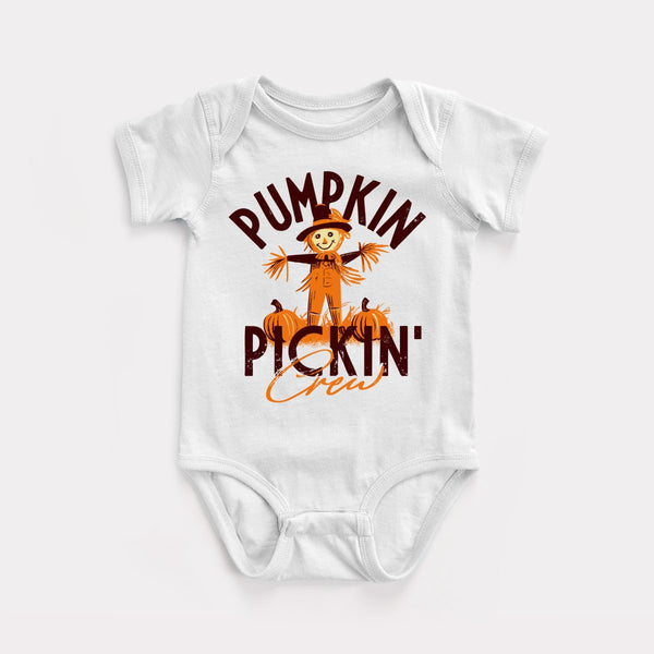 Pumpkin Pickin' Crew - White - Full Front
