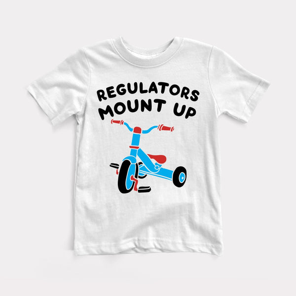 Regulators Tricycle - White - Full Front