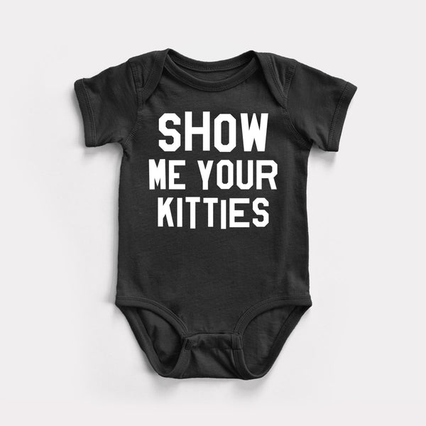 Show Me Your Kitties - Black - Full Front