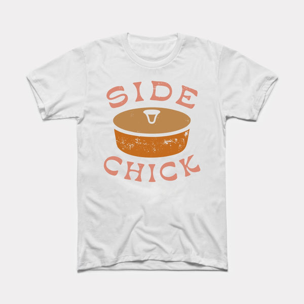Side Chick - White - Full Front