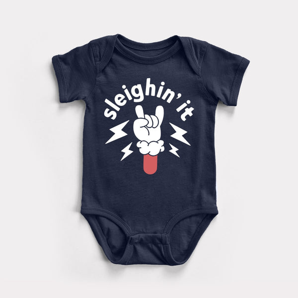 Sleighin' It - Navy - Full Front