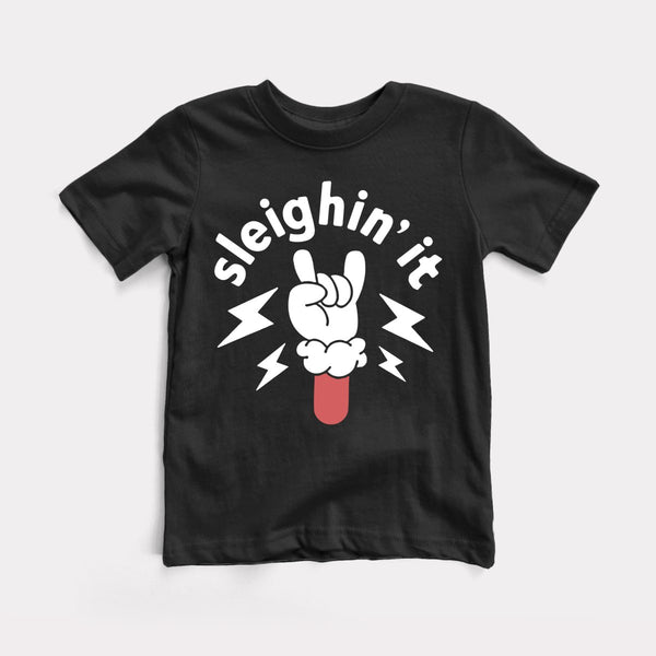 Sleighin' It - Black - Full Front