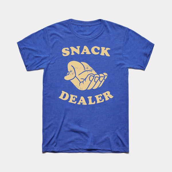 Snack Dealer - Heather True Royal - Full Front