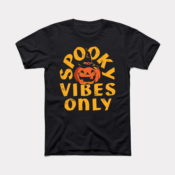 Spooky Vibes - Black - Full Front