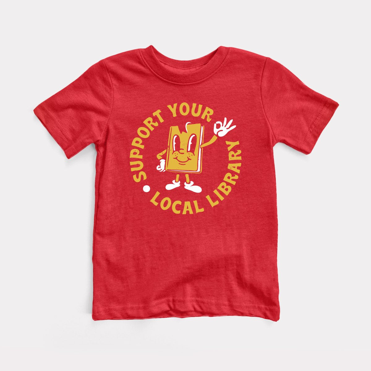 Support Your Local Library Toddler Tee – BabyDoopy