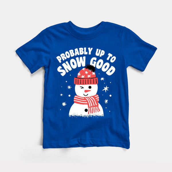 Up To Snow Good - True Royal - Full Front