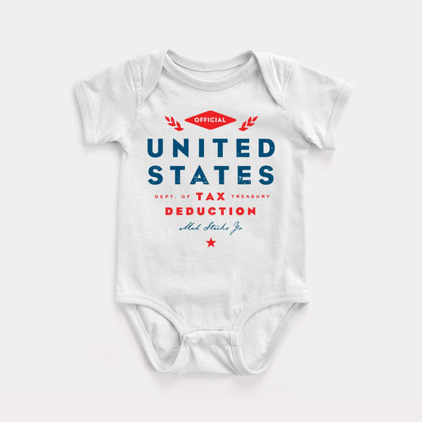 US Tax Deduction - White - Full Front