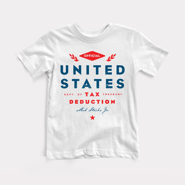 US Tax Deduction - White - Full Front