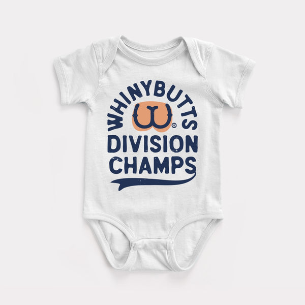 Whinybutts Division Champs - White - Full Front