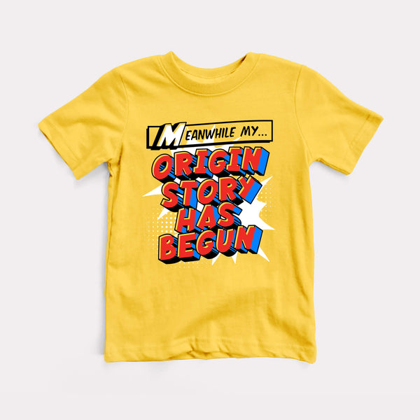 Origin Story Toddler Tee