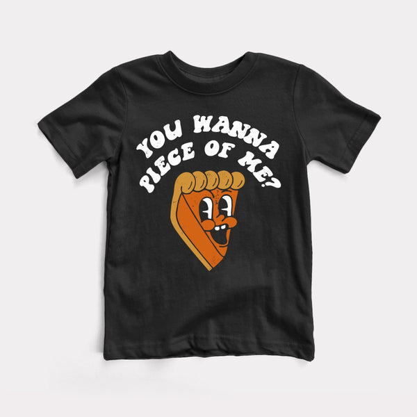 You Wanna Piece Of Me - Black - Full Front