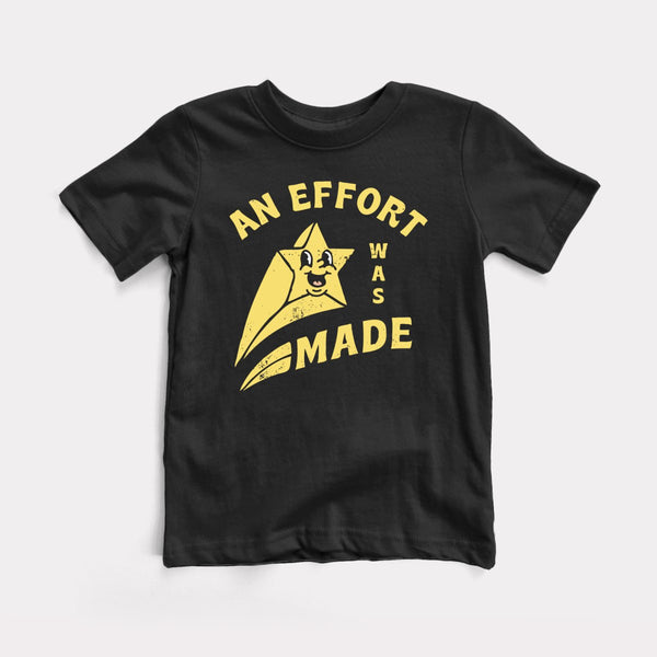 An Effort Was Made - Black - Full Front