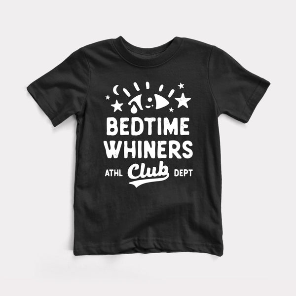 Bedtime Whiners Club - Black - Full Front