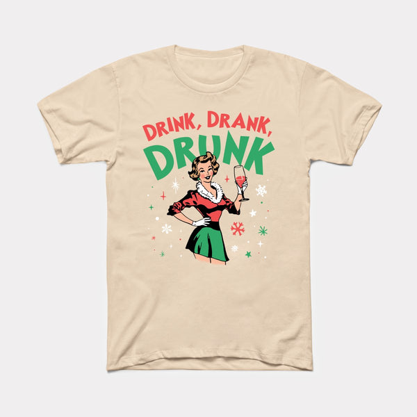 Drink Drank Drunk - Soft Cream - Full Front