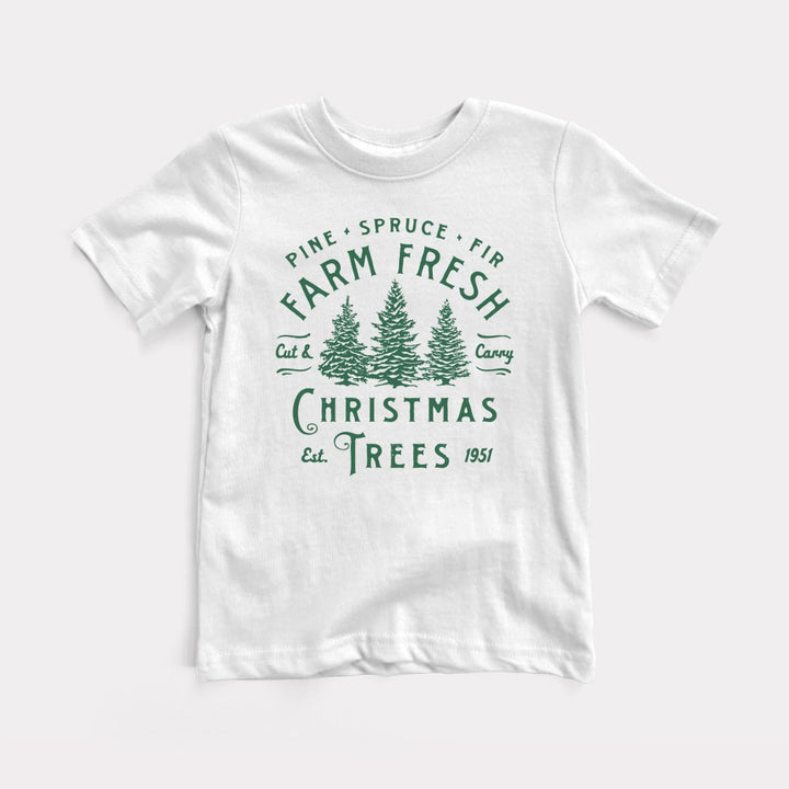 Farm Fresh Christmas Trees - Baby Tee