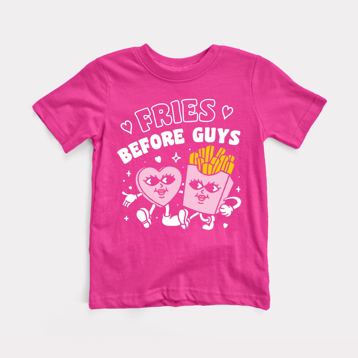 shy guys burgers and fries shirt