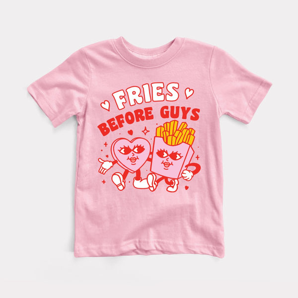 Fries Before Guys - Pink - Full Front