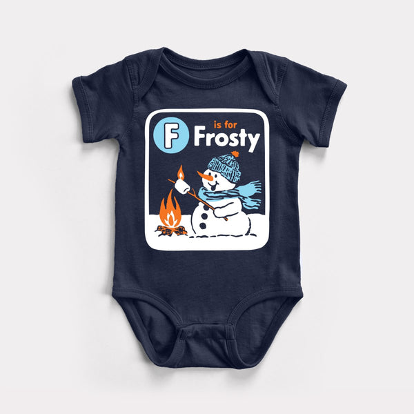 Frosty Flashcard - Navy - Full Front