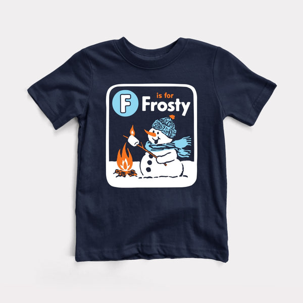 Frosty Flashcard - Navy - Full Front