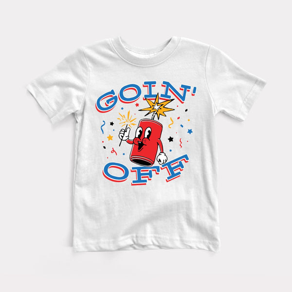 Goin' Off - White - Full Front