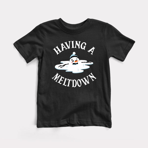 Having A Meltdown - Black - Full Front