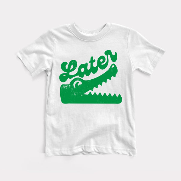 Later Alligator - White - Full Front