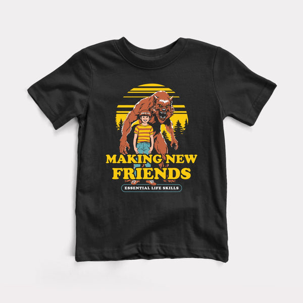 Making New Friends - Black - Full Front
