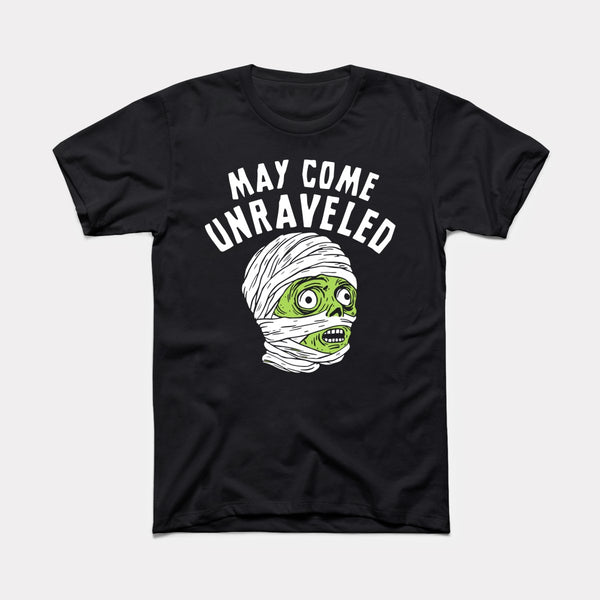 May Come Unraveled - Black - Full Front