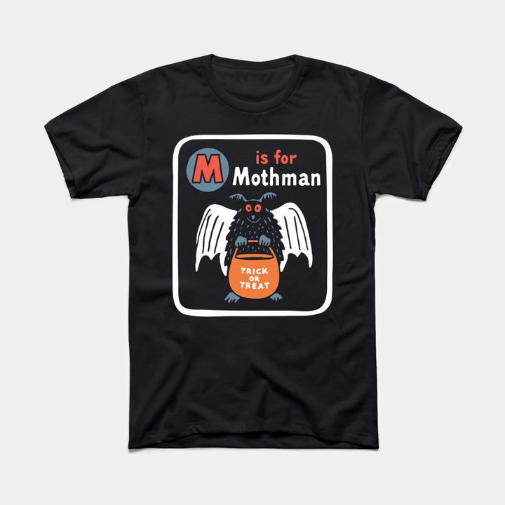 Mothman Flashcard - Adult Unisex Tee
