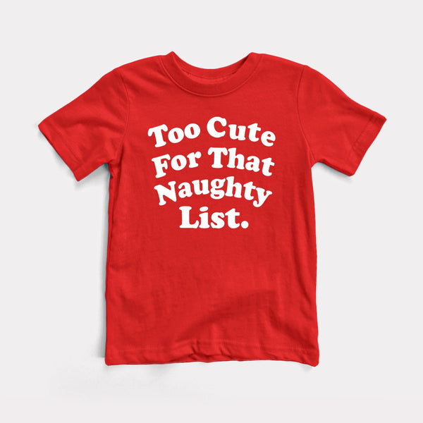 Naughty List - Red - Full Front