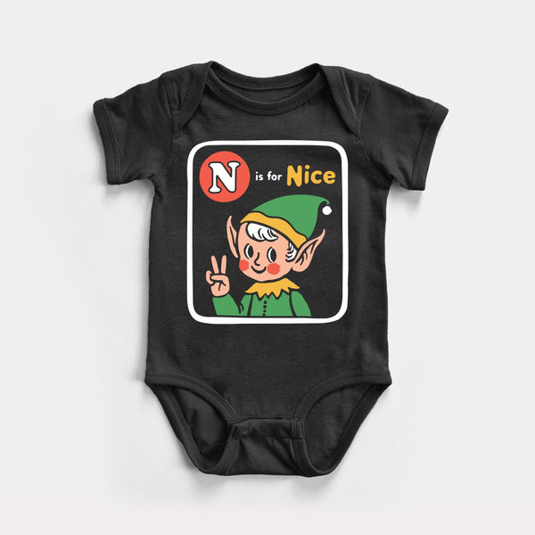 Nice Flashcard - Black - Full Front