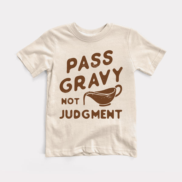 Pass Gravy Not Judgment - Heather Dust - Full Front
