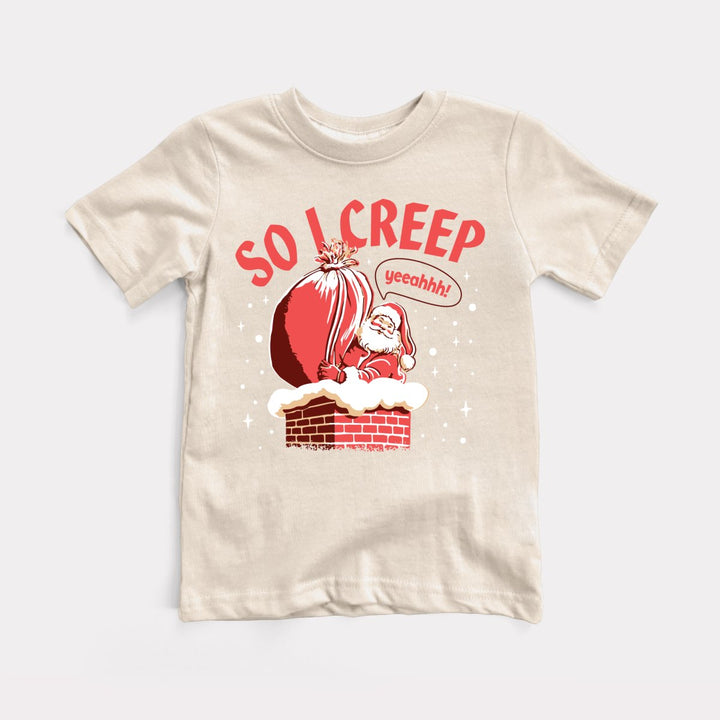 So I Creep Santa Youth Tee