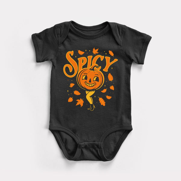 Spicy Pumpkin - Black - Full Front