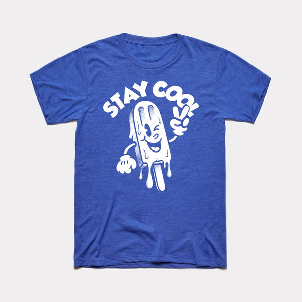 Stay Cool - Heather True Royal - Full Front