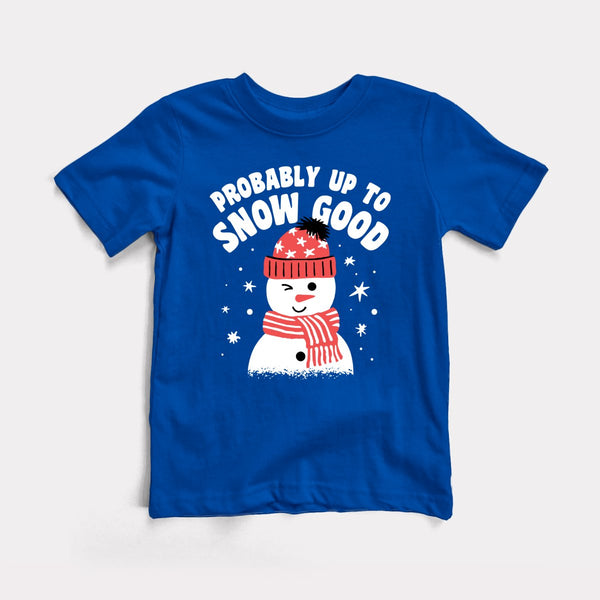 Up To Snow Good - True Royal - Full Front