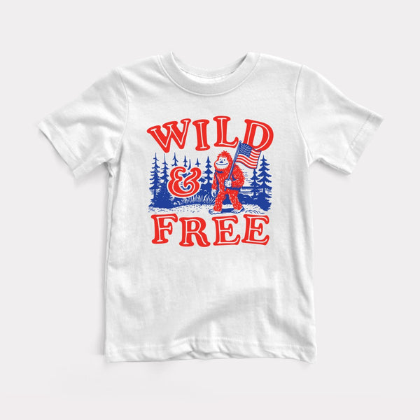 Wild And Free - White - Full Front