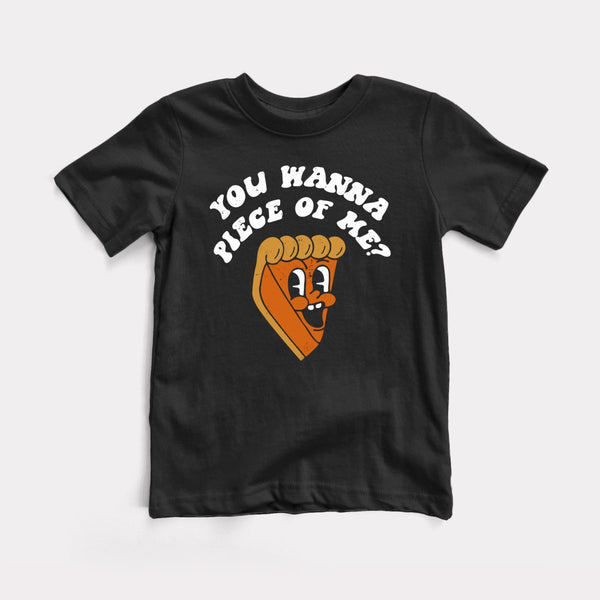 You Wanna Piece Of Me - Black - Full Front