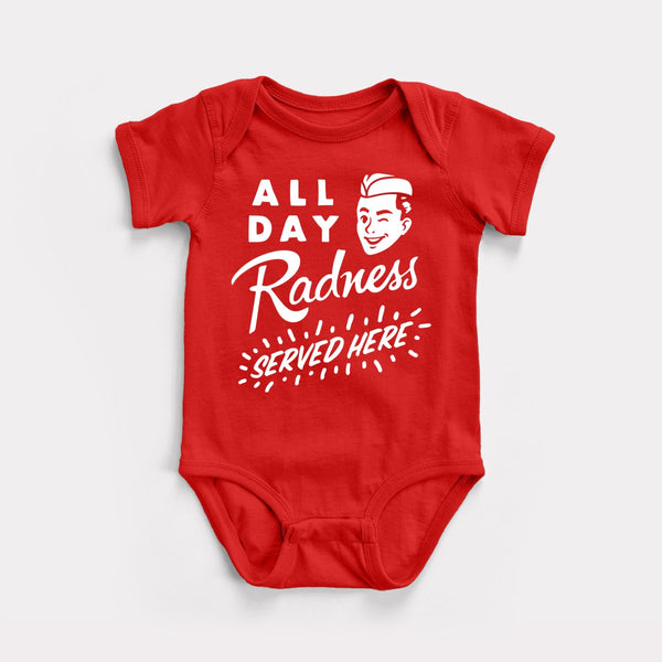 All Day Radness - Red - Full Front
