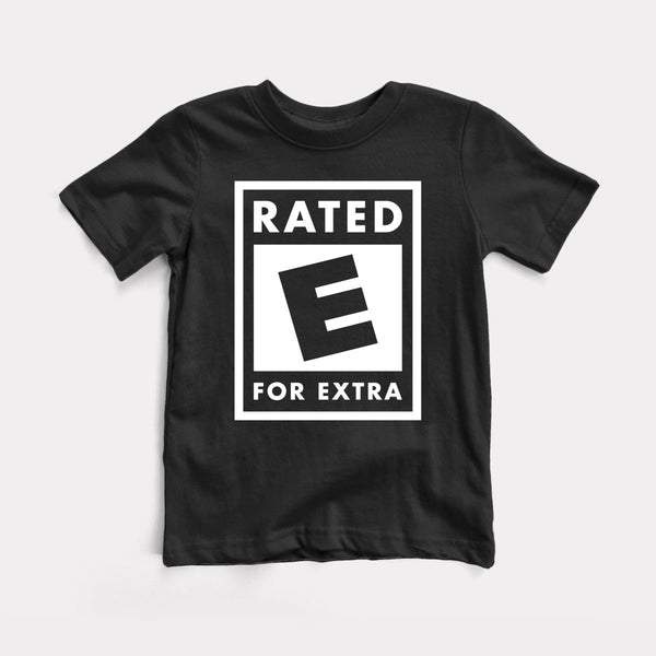 E For Extra - Black - Full Front