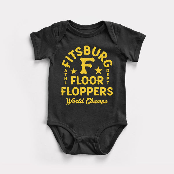 Fitsburg Floor Floppers - Black - Full Front