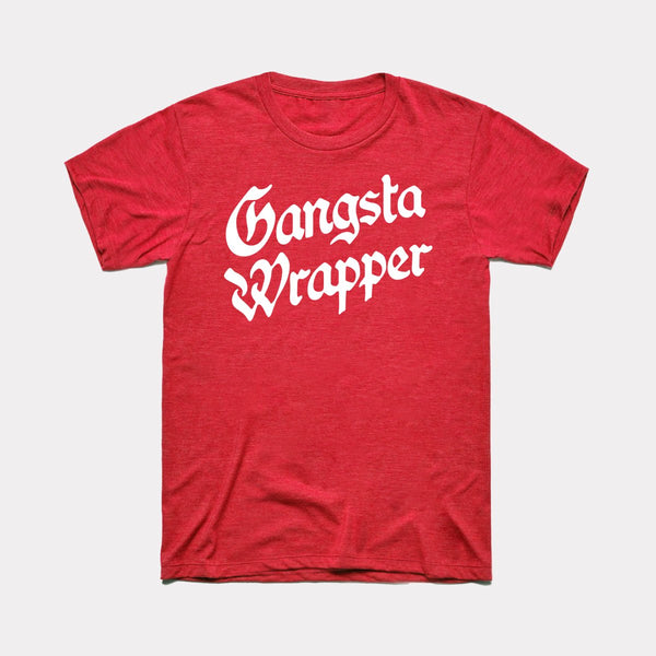 Gangsta Wrapper - Heather Red - Full Front
