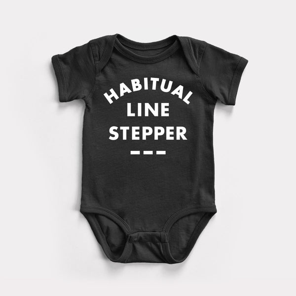 Habitual Line Stepper - Black - Full Front