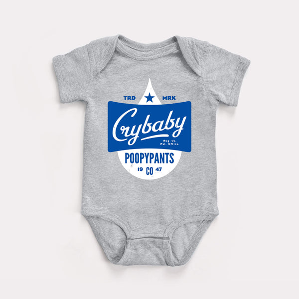 Crybaby Poopypants Baby Bodysuit