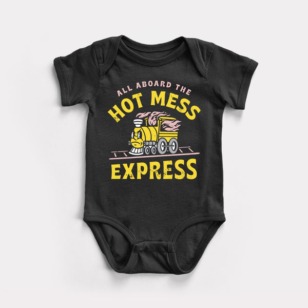 Hot Mess Express - Black - Full Front