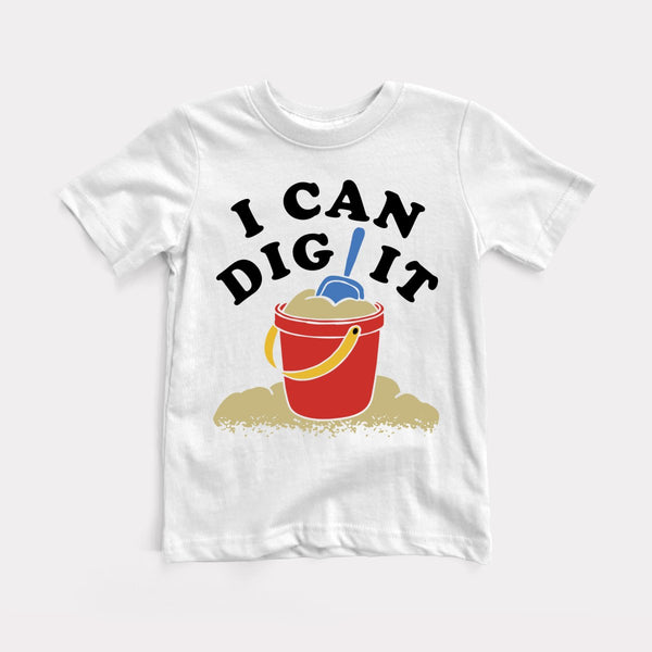 I Can Dig It - White - Full Front