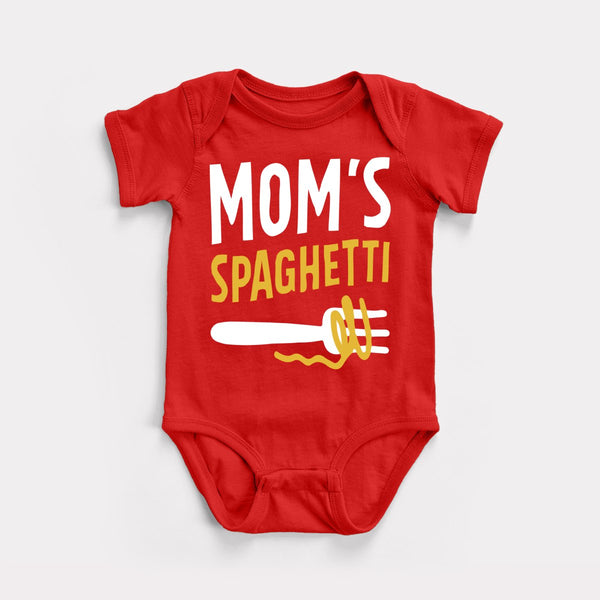 Mom's Spaghetti - Red - Full Front