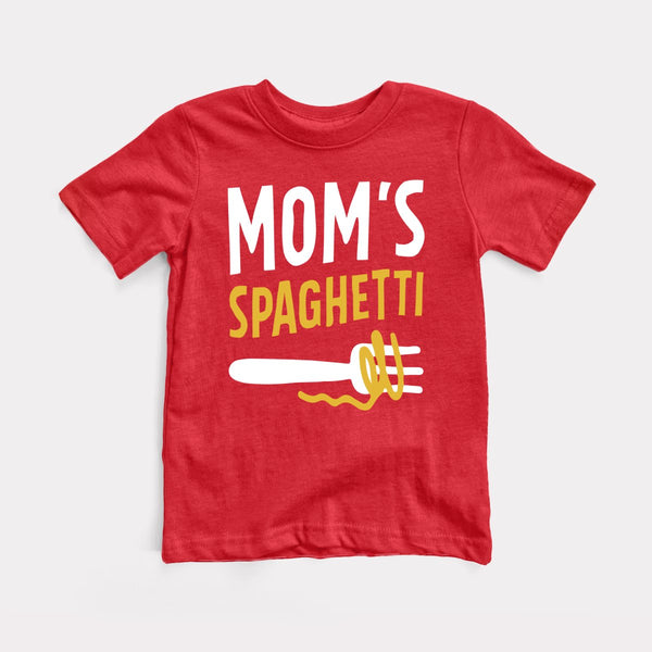 Mom's Spaghetti - Heather Red - Full Front
