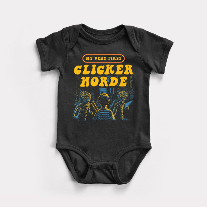 My Very First Clicker Horde Baby Bodysuit