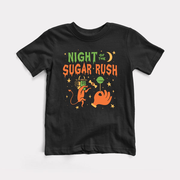 Night Of The Sugar Rush - Black - Full Front